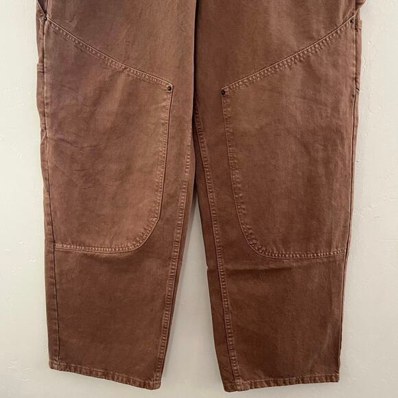 Urban Outfitters BDG Bella Baggy Carpenter Jeans Women's Size 34 Brown Loose NWT - Picture 4 of 12